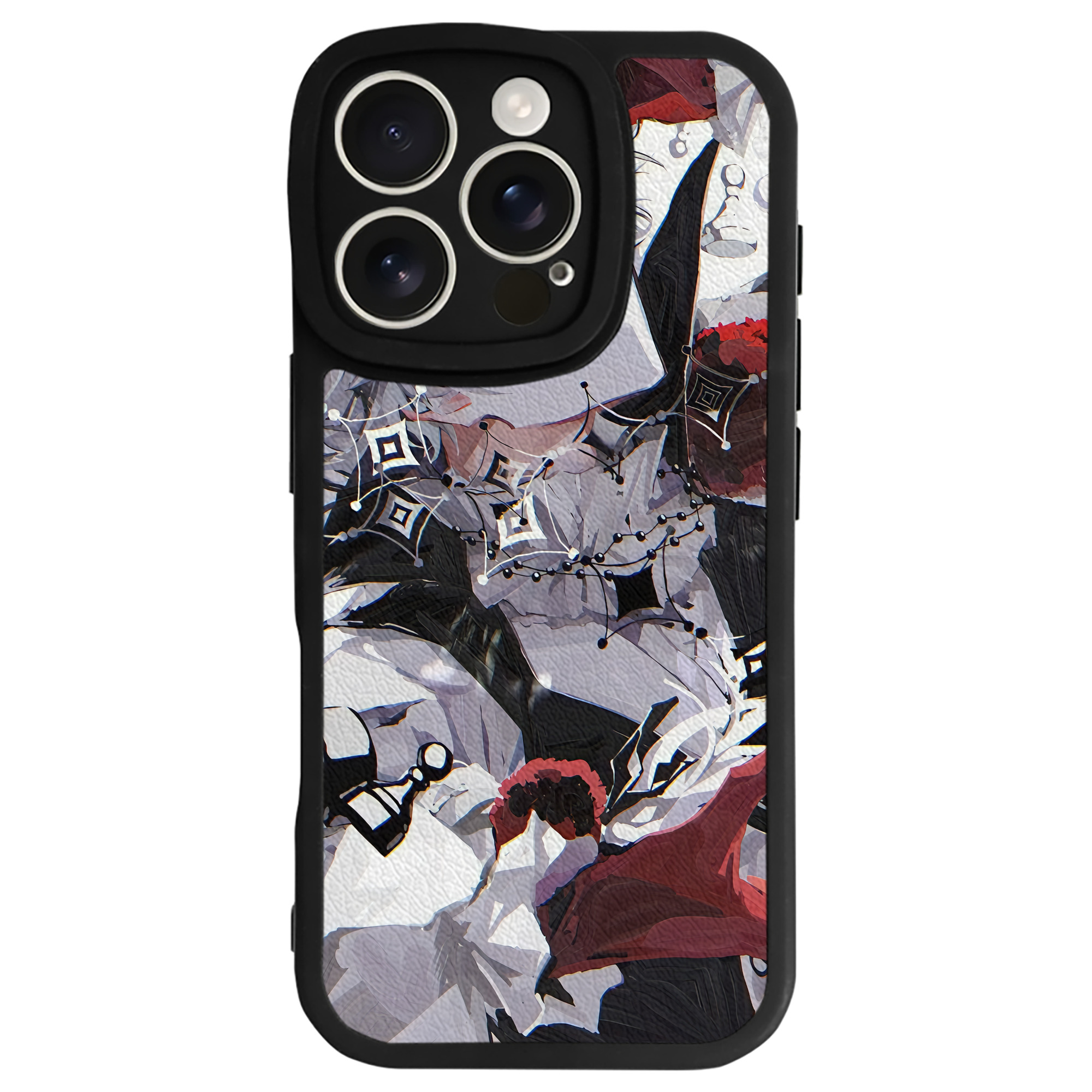 （画像用） 文豪ストレイドッグス Bungo Stray Dogs 【iPhone 16シリーズ対応】シリコンスマホケース（レザー調） 材質：シリコン
